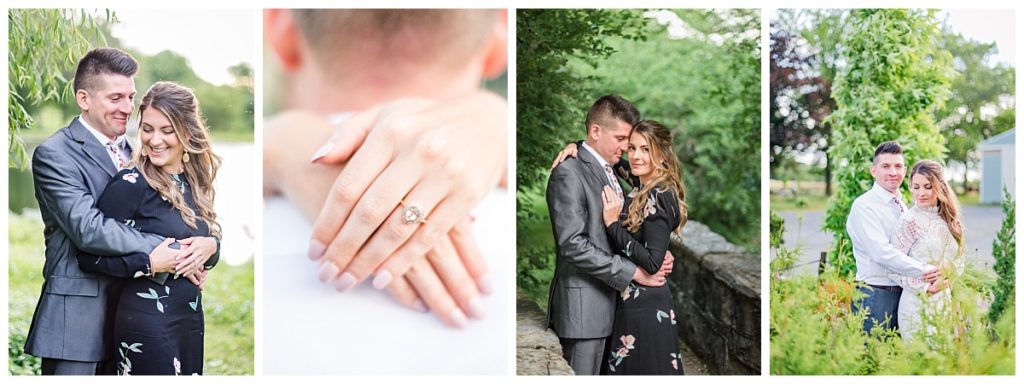 A moody outdoor engagement session by Kate Martin Photography | KateMartinPhoto.com