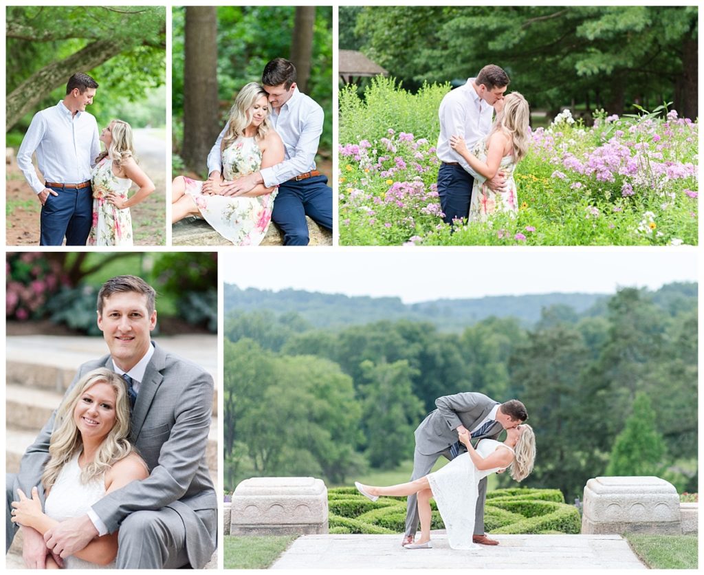 A bright and colorful outdoor engagement session by Kate Martin Photography | KateMartinPhoto.com