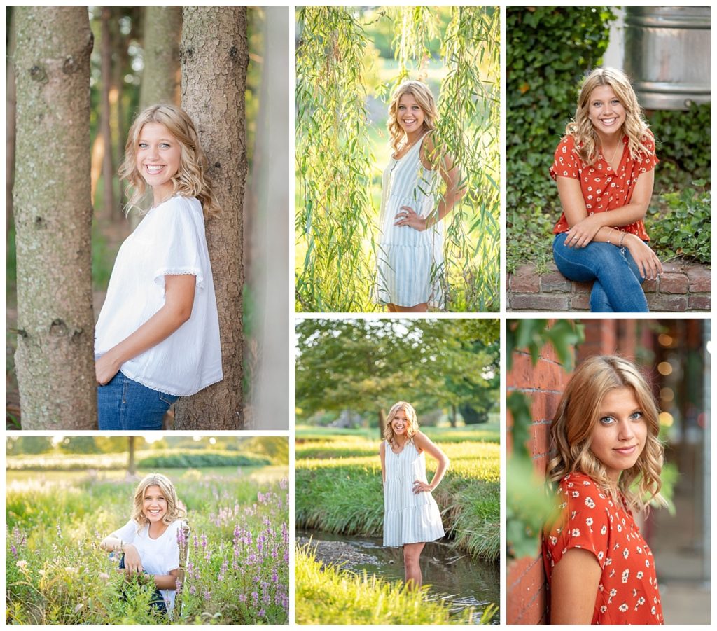 Senior Portrait Session Locations at Overlook Park and Downtown Lancaster, PA | KateMartinPhoto.com